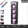 Model number KBQ-706 horn 4inch led light bluetooth speaker with microphone